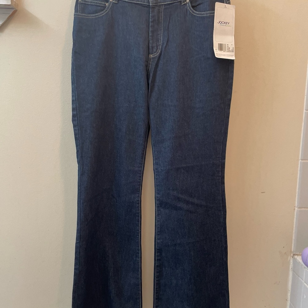 NWT, Jockey Bootcut jeans, Size 10